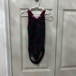 Snowflake gymnastics leotard EUC, CM